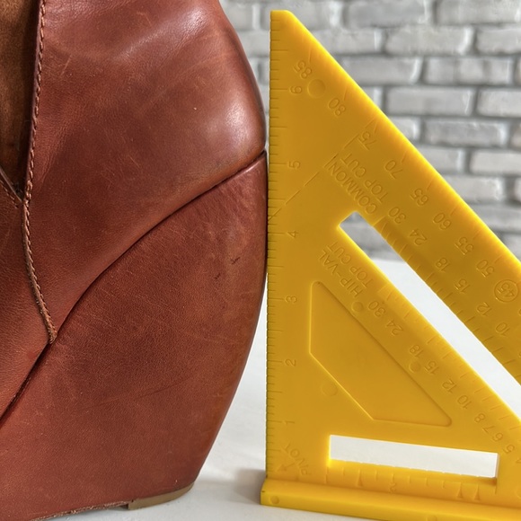 Joe jeans peep toe booties size 8 - Picture 8 of 8